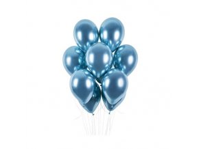 0009267 latexove balonky chrome modre 33 cm 50 ks 510