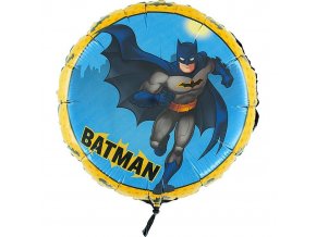 0016028 foliovy balonek batman kulaty 45 cm nebaleny