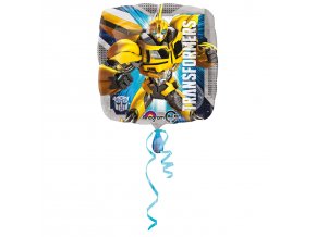 0015707 foliovy balonek ctverec transformers 45 cm