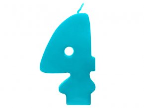 4 modrá