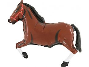 Fóliový hnědý kůň