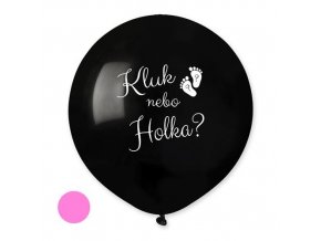 0008903 balonek kluk nebo holka cz 50 cm ruzova napln