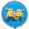 0001955 foliovy balonek mimoni party modra 46 cm 510