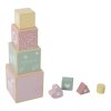 4418 wooden stacking blocks adventure pink 1