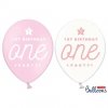 0004202 latexovy balonek 1st birthday one ruzovy 30 cm 510