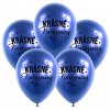 0024755 balonky chrome krasne narozeniny modre 5 ks