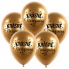 0025071 balonky chrome krasne narozeniny zlate 5 ks