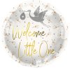 0022531 foliovy balonek kulaty welcome little one 45 cm