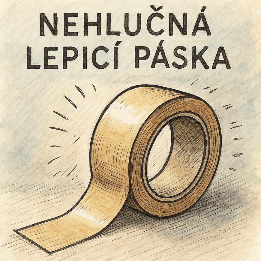 Nehlučné lepicí pásky: Ticho, které drží