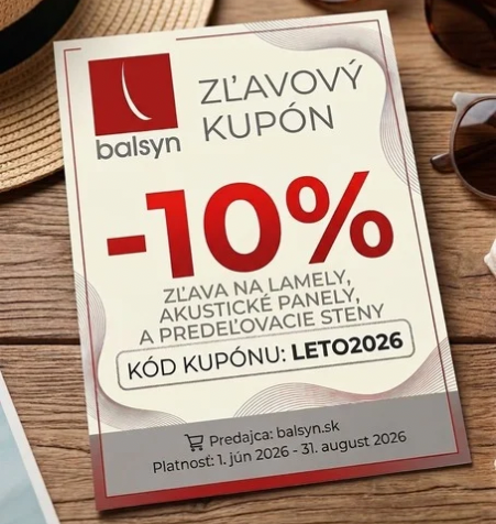 ZĽAVOVÝ KÓD LETO2026