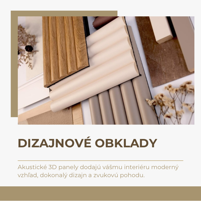 Akustické 3D panely