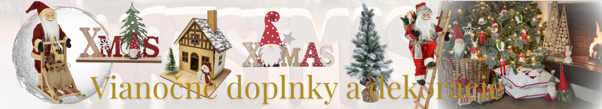 Vianočné dekorácie - Ozdoby a doplnky