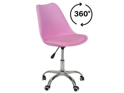 Kancelárska stolička MILANO Ružová - balsyn.sk