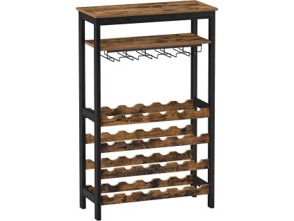 Stojan na víno a poháre LOFT 100 CM - balsyn.sk