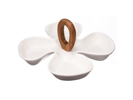 Keramická miska na servírovanie občerstvenia - balsyn.sk