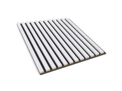 Akusticky 3D panel 60x60 cm Biely matný - balsyn.sk