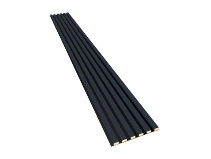 Akusticky 3D panel 275x30 cm antracit - balsyn.sk