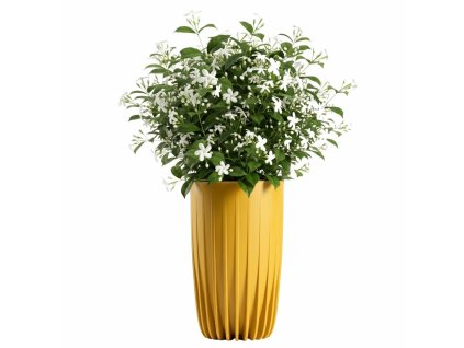 Kvetináč Stripped horčicový 51 cm - balsyn.sk