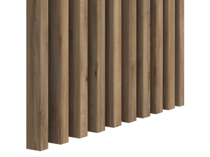 Nástenné dekoračné lamely 30x40 Dub tabak - balsyn.sk