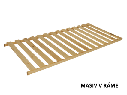 Rošt do postele masív v ráme - balsyn.sk