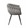 Kreslo ASTI šedý zamat - balsyn.sk