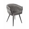 Kreslo ASTI šedý zamat - balsyn.sk
