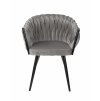 Kreslo ASTI šedý zamat - balsyn.sk