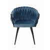 Kreslo ASTI modrý zamat - balsyn.sk