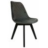 Stolička RIO Antracit s čiernou podnožou - balsyn.sk