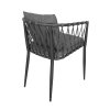 Záhradné kreslo Madeira šedé - balsyn.sk