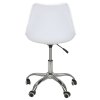 Kancelárska stolička MILANO Biela/Čierna - balsyn.sk