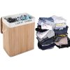 Kôš na bielizeň 100 l bambus prírodný - balsyn.sk