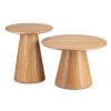 Konferenčný stolík MILAN 45cm Dub prírodný - balsyn.sk