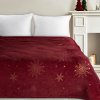 Deka 150x200 JOY/1 červená s vianočným motívom - balsyn.sk