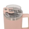 Termohrnček 1,2 l, Savic pink so slamkou - balsyn.sk