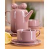 Čajová a kávová súprava Sofia Pink, 12 dielov - balsyn.sk