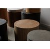 Drevený stolík a taburet Ø 41 cm Dub prírodný - balsyn.sk