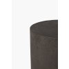 Odkladací a nočný stolík mikrobetón tmavošedý Ø 41 cm - balsyn.sk