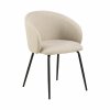 Čalúnená stolička ELEANOR s podrúčkami - balsyn.sk