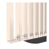 Samostatne stojaca predeľovacia lamelová stena - Béžová - balsyn.sk