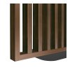 Samostatne stojaca predeľovacia lamelová stena - Orech - balsyn.sk