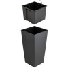 Kvetináč Porto čierny 67x35x35 cm - balsyn.sk