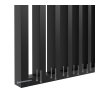Predeľovacia lamelová stena - Čierna - balsyn.sk