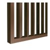 Predeľovacia stena so šikmými lamelami 55° Orech - balsyn.sk