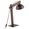 Stolná lampa OSLO hnedá - balsyn.sk