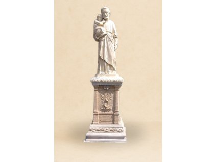 Podstavec s hadem + Svtý Josef