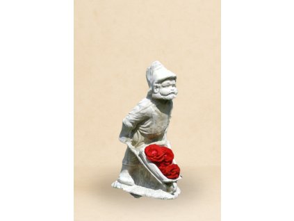 Trpaslík s kolečkem