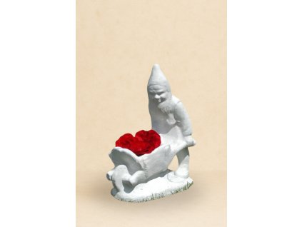 Trpaslík s kolečkem malý