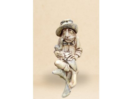 Vodník u jezírka