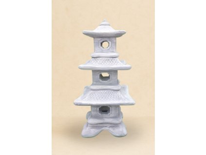 Zahradní lampa 3 patra